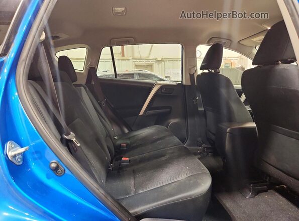 JTMBFREV0JJ726033 2018 TOYOTA RAV4 Blue Вид задньої частини салону