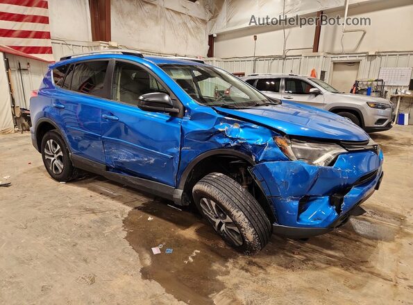 JTMBFREV0JJ726033 2018 TOYOTA RAV4 Blue Передня права чверть
