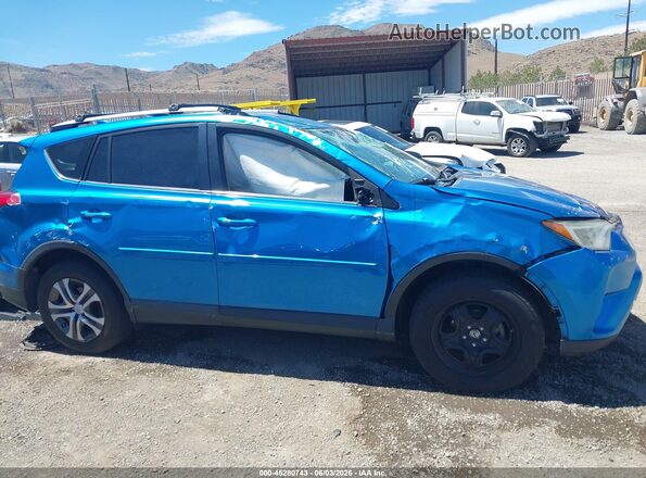 JTMBFREV0JJ733175 2018 TOYOTA RAV4 Blue ხელსაწყოთა პანელის ხედი