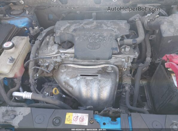 JTMBFREV0JJ733175 2018 TOYOTA RAV4 Blue უკანა ხედი