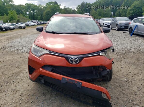 JTMBFREV1GJ054864 2016 TOYOTA RAV4 Оранжевый Вид спереди