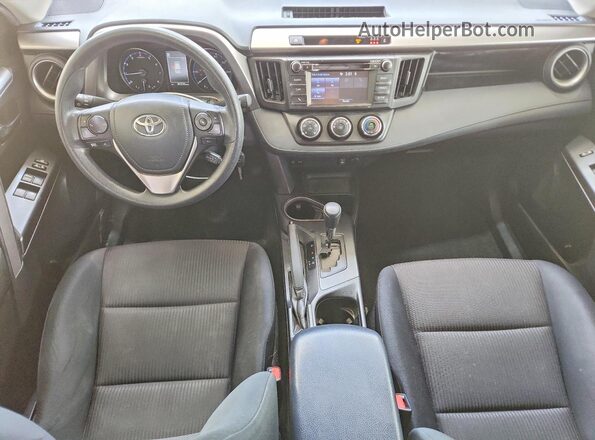 JTMBFREV1HJ136224 2017 TOYOTA RAV4 Black Առջևի վահանակի տեսք