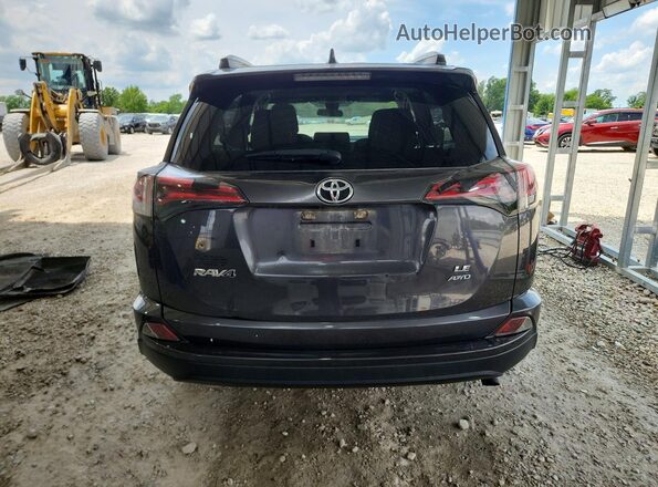 JTMBFREV1HJ136224 2017 TOYOTA RAV4 Black Հետևի տեսք