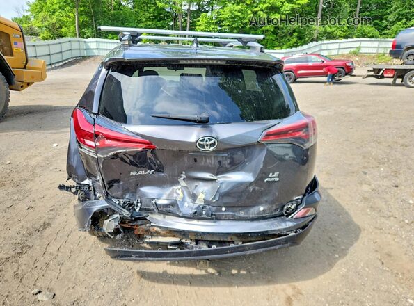 JTMBFREV1HJ140452 2017 TOYOTA RAV4 Gray Հետևի տեսք