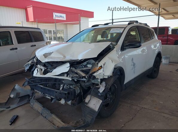 JTMBFREV1HJ704827 2017 TOYOTA RAV4 White Առջևի ձախ երեք քառորդ տեսարան