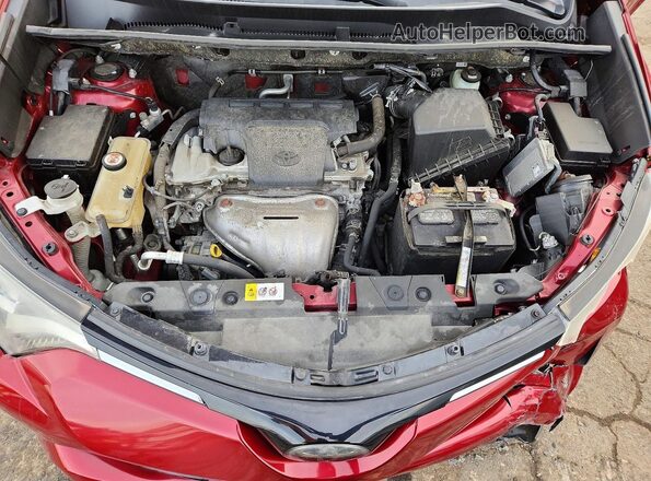 JTMBFREV1JD223951 2018 TOYOTA RAV4 Red Engine compartment view