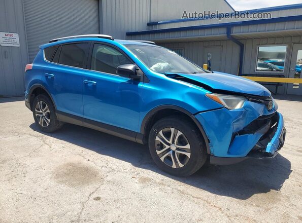 JTMBFREV1JD245139 2018 TOYOTA RAV4 Blue 