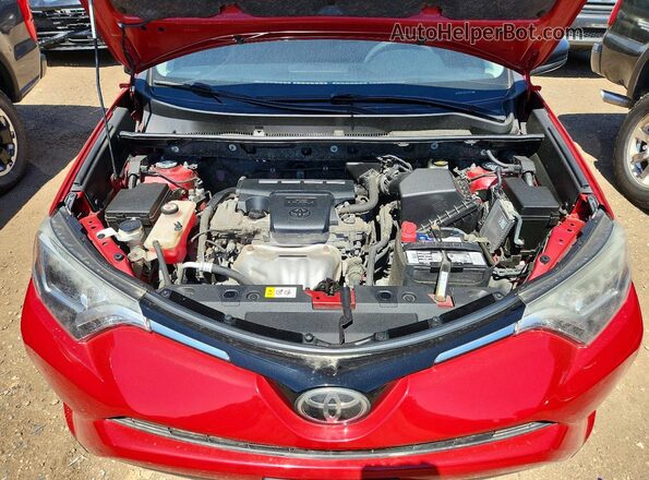 JTMBFREV3HJ116508 2017 TOYOTA RAV4 Red Սալոնի հետևի տեսք