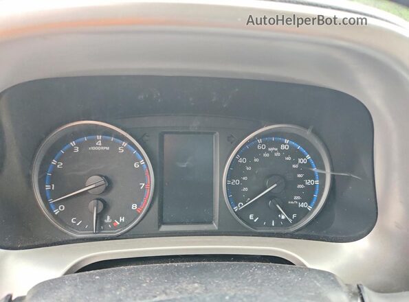 JTMBFREV3HJ135768 2017 TOYOTA RAV4 Red Instrument cluster view