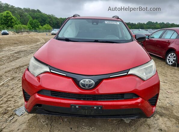 JTMBFREV3HJ135768 2017 TOYOTA RAV4 Red Front view