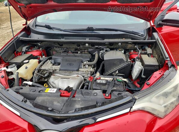 JTMBFREV3HJ135768 2017 TOYOTA RAV4 Red Engine compartment view