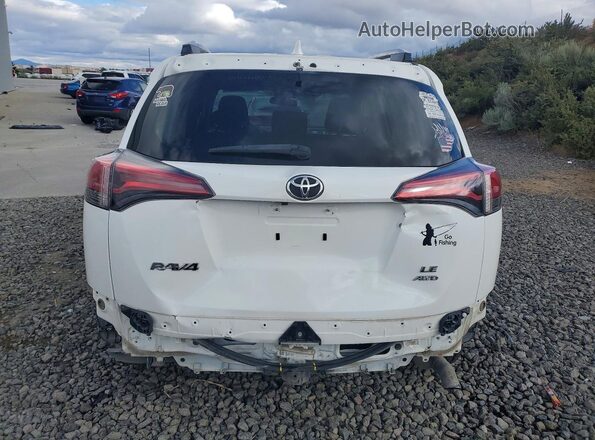 JTMBFREV3JJ207252 2018 TOYOTA RAV4 White Հետևի տեսք