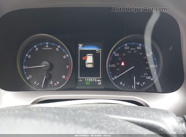 JTMBFREV3JJ236007 2018 TOYOTA RAV4 Dark Blue Widok tylnych siedzeń