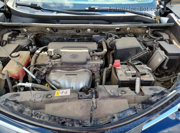 JTMBFREV4HJ714221 2017 TOYOTA RAV4 Black Vista del compartimento del motor
