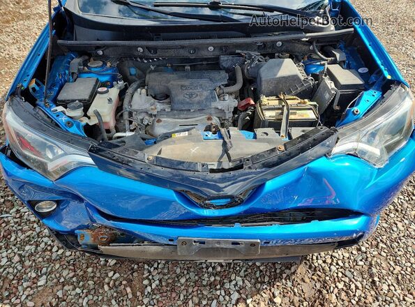 JTMBFREV4JJ257061 2018 TOYOTA RAV4 Синий 