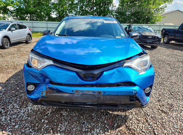 JTMBFREV4JJ257061 2018 TOYOTA RAV4 Синий 