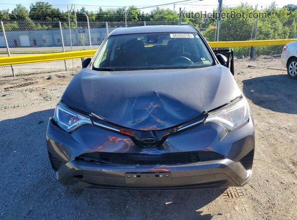JTMBFREV4JJ732644 2018 TOYOTA RAV4 Gray Դիմացի տեսք
