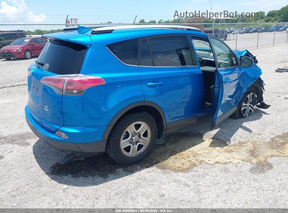JTMBFREV5GJ076639 2016 TOYOTA RAV4 Синий Задняя правая четверть