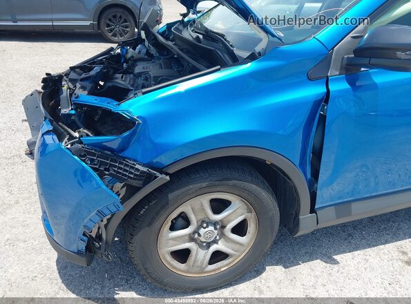 JTMBFREV5GJ076639 2016 TOYOTA RAV4 Синий Вид спереди