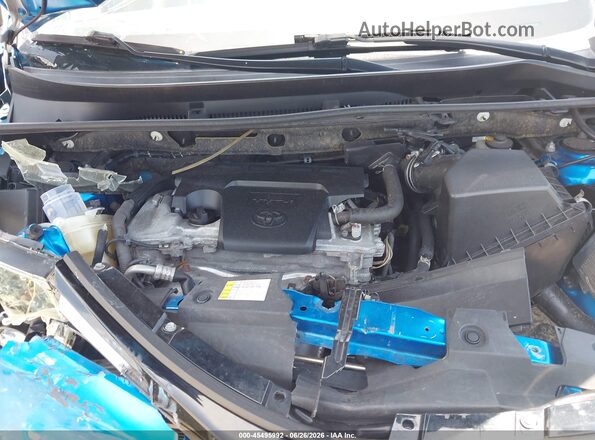 JTMBFREV5GJ076639 2016 TOYOTA RAV4 Синий Вид сзади