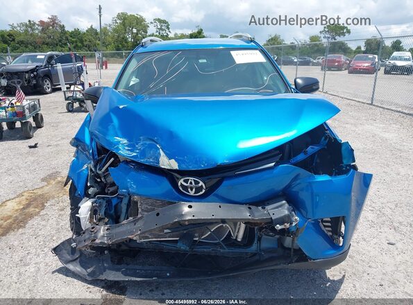 JTMBFREV5GJ076639 2016 TOYOTA RAV4 Синий Вид щитка приборов