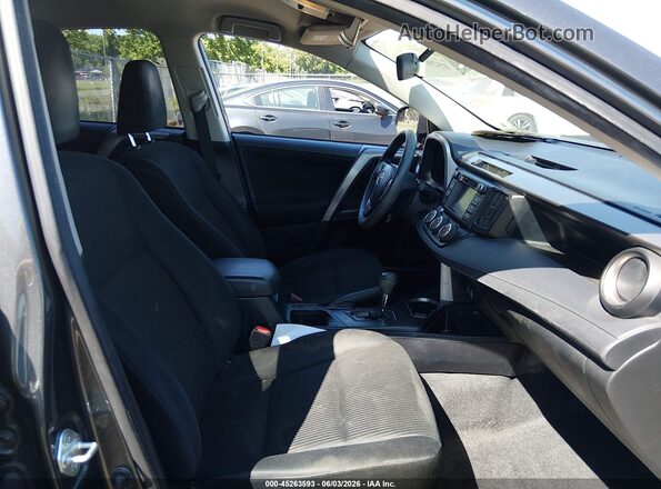 JTMBFREV5GJ080822 2016 TOYOTA RAV4 Серый Вид салона спереди