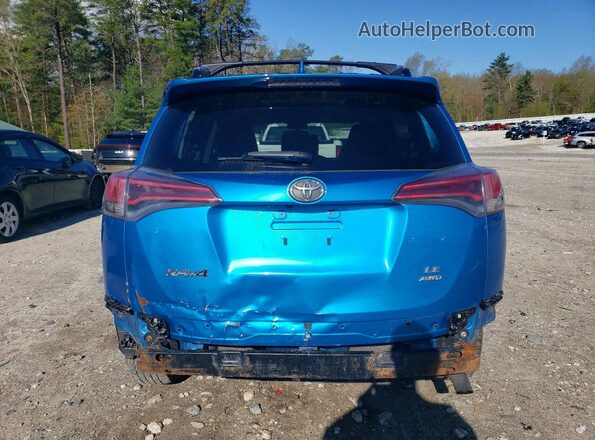 JTMBFREV6GD195430 2016 TOYOTA RAV4 Blue Vista trasera