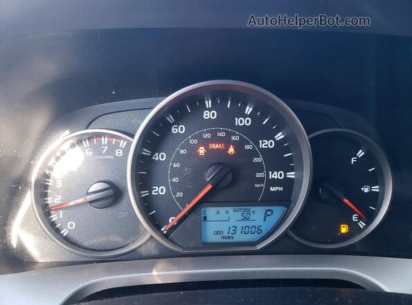 JTMBFREV6GD195430 2016 TOYOTA RAV4 Blue Vista del cuadro de instrumentos