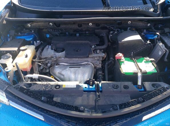 JTMBFREV6GD195430 2016 TOYOTA RAV4 Blue Vista interior trasera