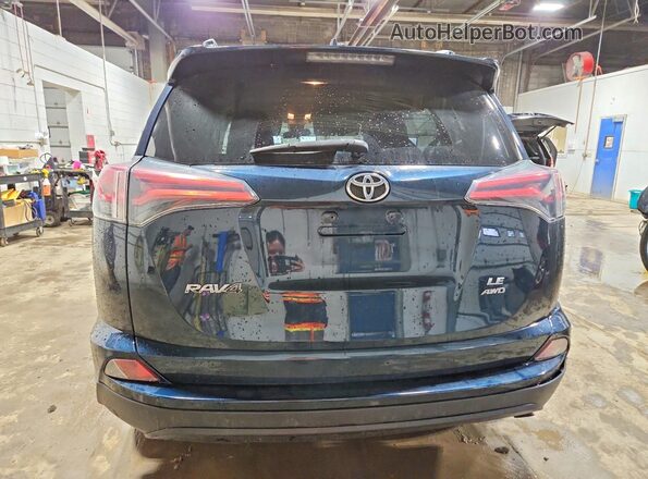 JTMBFREV6HJ707917 2017 TOYOTA RAV4 Blue უკანა ხედი