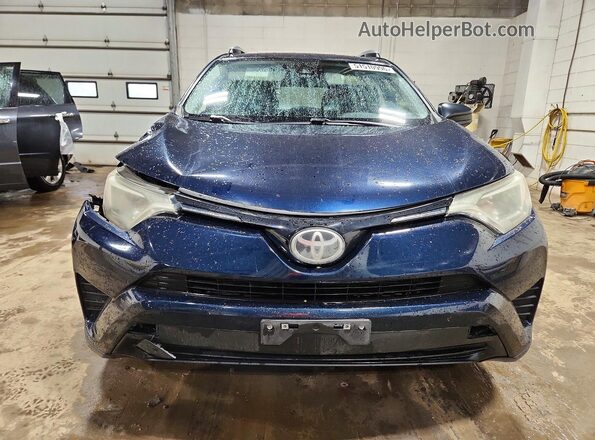 JTMBFREV6HJ707917 2017 TOYOTA RAV4 Blue წინა ხედი