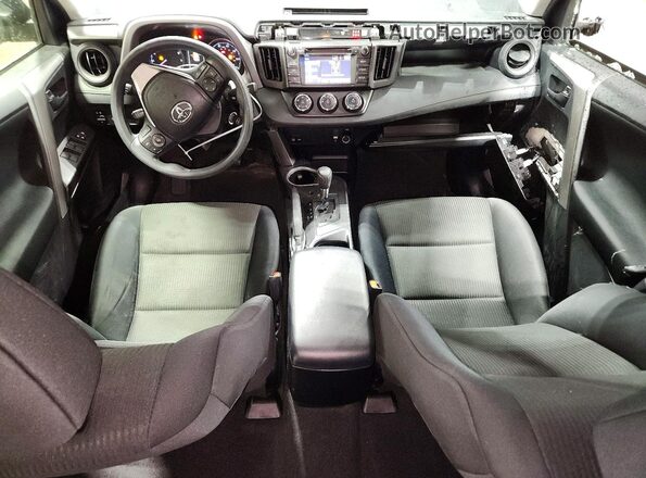 JTMBFREV6HJ707917 2017 TOYOTA RAV4 Blue წინა პანელის ხედი