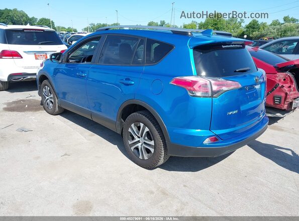 JTMBFREV6JJ734220 2018 TOYOTA RAV4 Blue Rear left