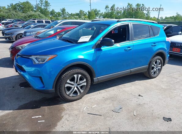 JTMBFREV6JJ734220 2018 TOYOTA RAV4 Blue Front left