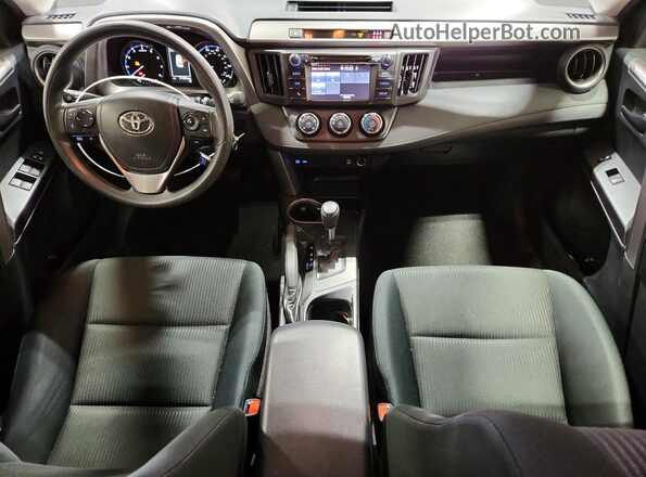 JTMBFREV7HJ147440 2017 TOYOTA RAV4 Red Առջևի վահանակի տեսք