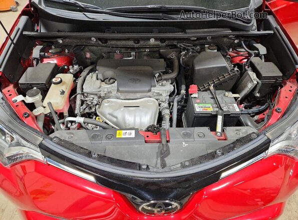 JTMBFREV7HJ147440 2017 TOYOTA RAV4 Red Շարժիչի բաժամունքի տեսք