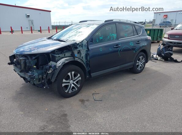 JTMBFREV7HJ710521 2017 TOYOTA RAV4 Синий Передняя левая четверть