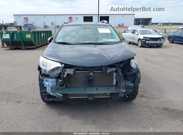 JTMBFREV7HJ710521 2017 TOYOTA RAV4 Синий Вид задней части салона