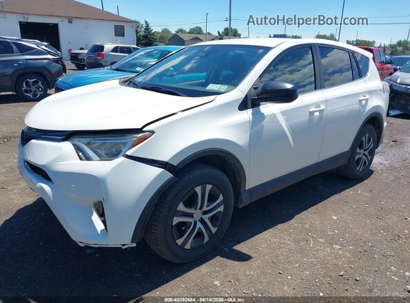 JTMBFREV7JJ198913 2018 TOYOTA RAV4 White წინა მარცხენა ხედი სამი მეოთხედიდან