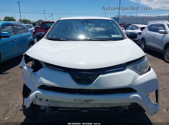 JTMBFREV7JJ198913 2018 TOYOTA RAV4 White ხელსაწყოთა პანელის ხედი