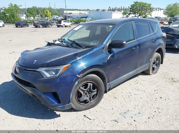 JTMBFREV7JJ232882 2018 TOYOTA RAV4 Blue Передня ліва чверть