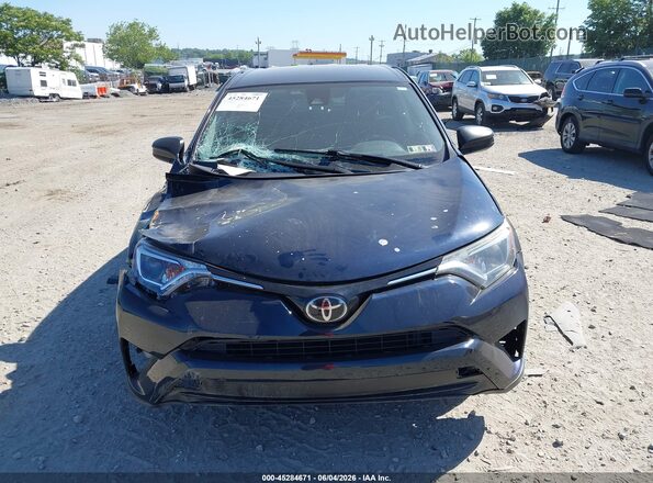 JTMBFREV7JJ232882 2018 TOYOTA RAV4 Blue Вид щитка приладів