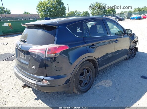 JTMBFREV7JJ232882 2018 TOYOTA RAV4 Blue Задня права чверть