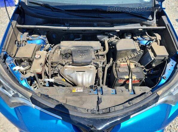 JTMBFREV8HJ706641 2017 TOYOTA RAV4 Blue Engine compartment view