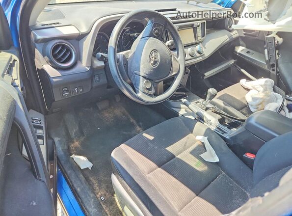 JTMBFREV8HJ706641 2017 TOYOTA RAV4 Blue Dashboard view