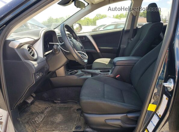 JTMBFREV9HJ163736 2017 TOYOTA RAV4 Blue Vista interior delantera