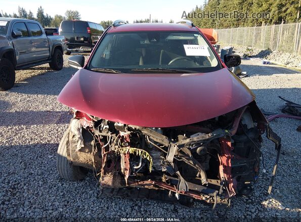 JTMBFREV9JD227035 2018 TOYOTA RAV4 Red ხელსაწყოთა პანელის ხედი