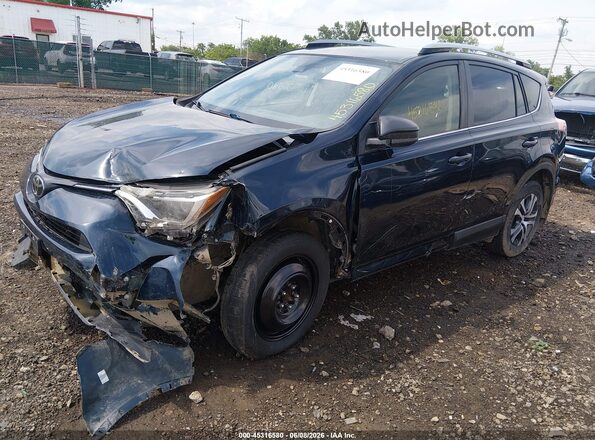 JTMBFREV9JJ198217 2018 TOYOTA RAV4 Blue წინა მარცხენა ხედი სამი მეოთხედიდან
