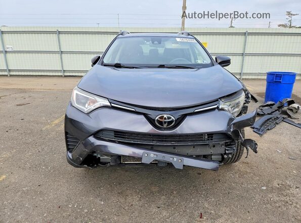 JTMBFREV9JJ216618 2018 TOYOTA RAV4 Gray Widok z przodu