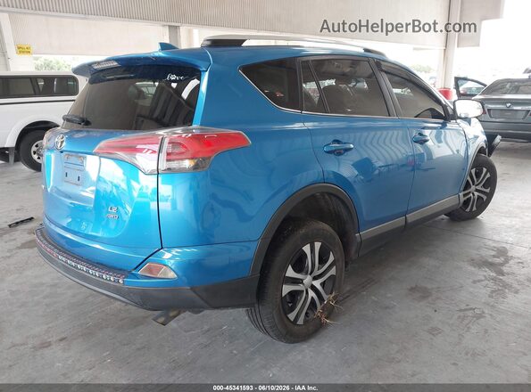JTMBFREVXGJ068763 2016 TOYOTA RAV4 Синий Задняя правая четверть